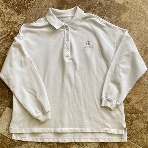 Anine Bing Tatum Polo Sweatshirt